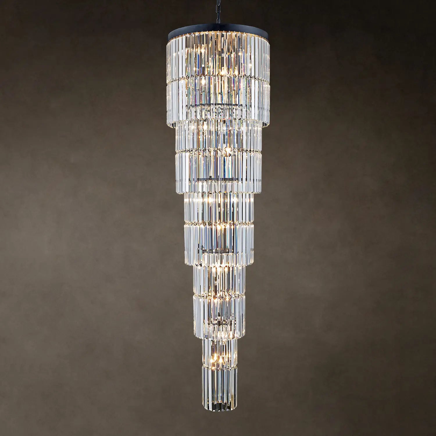 Staircase Crystal Chandeliers