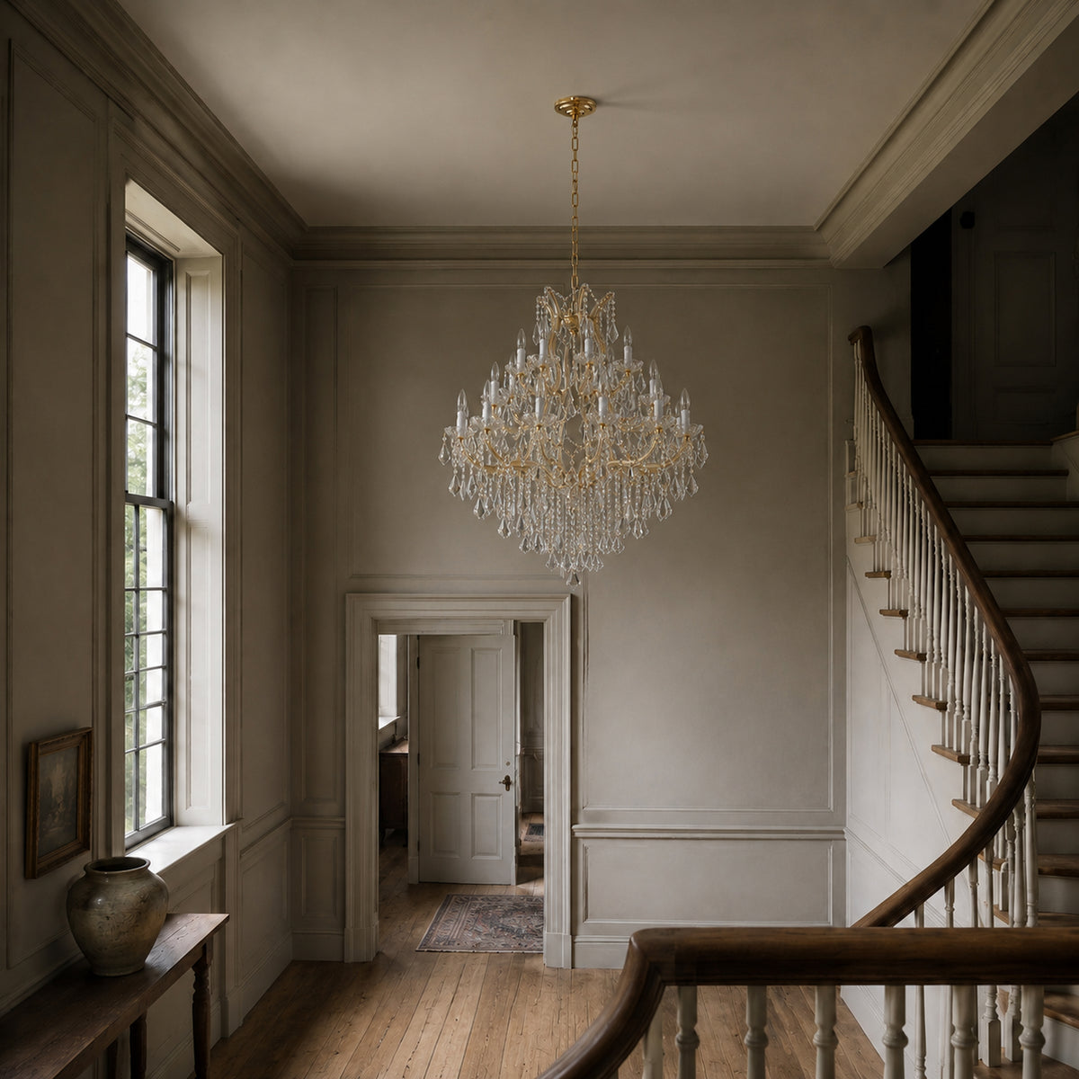 Maria Theresa Chandelier - 24 Lighting Sockets Nordic Pendant Light Fixture for Villas Hotels