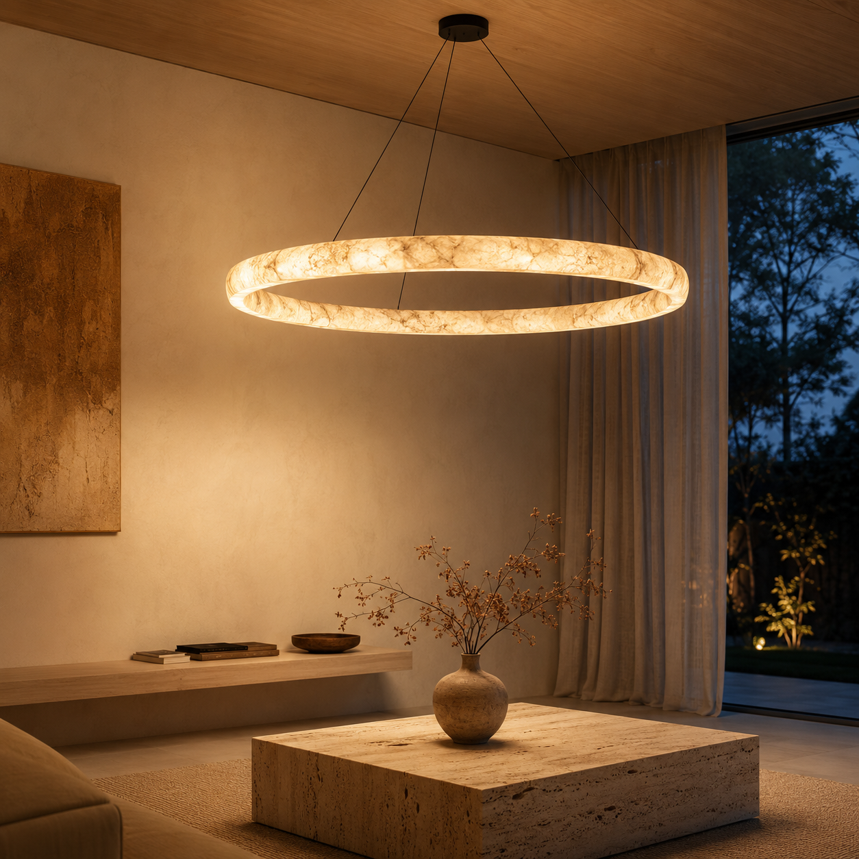 Ring Chandeliers