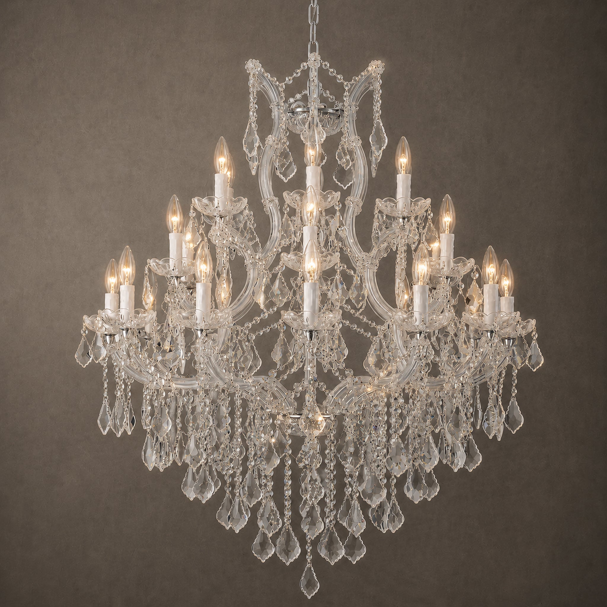 Maria Theresa Chandelier - 24 Lighting Sockets Nordic Pendant Light Fixture for Villas Hotels