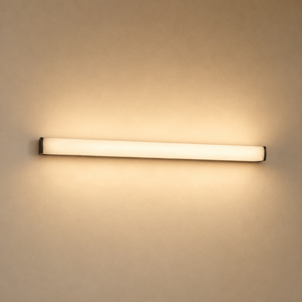 Knoris LED Vanity Light — Linear Bathroom Mirror Light, 15.7" to 27.5", 3 Color Temperatures, Black / White / Silver
